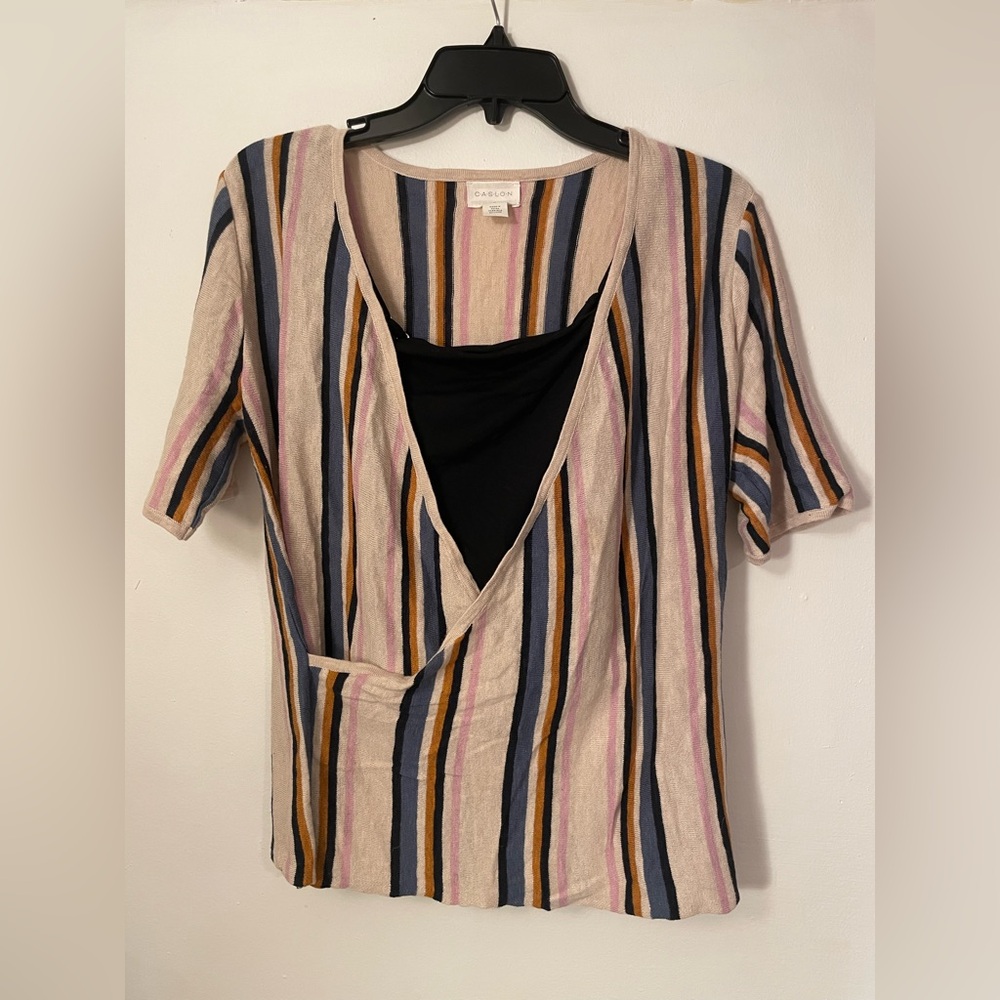 Multicolor Striped Women's Top